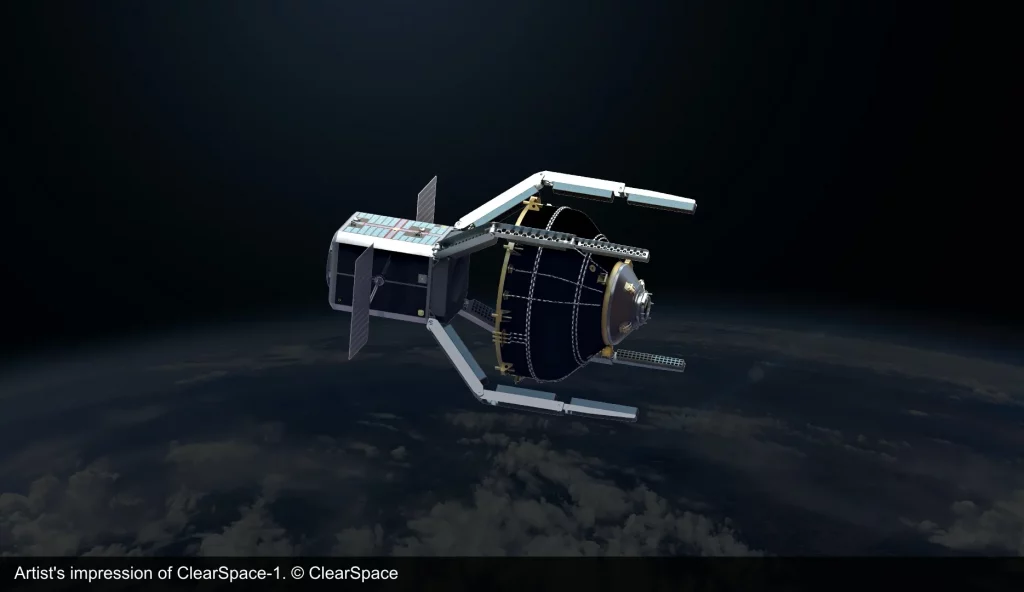 UK Space Industry and the First Satellite Dedicated to Cleaning the Orbit