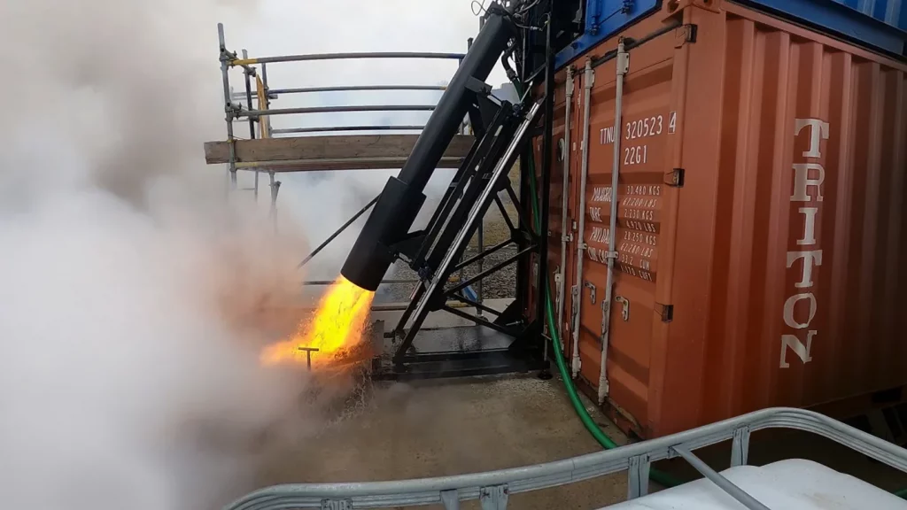 Skyrora conducts vacuum chamber engine tests to replicate space-like conditions