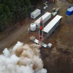 The UK's first complete ground rocket test in 50 years takes place in Scotland