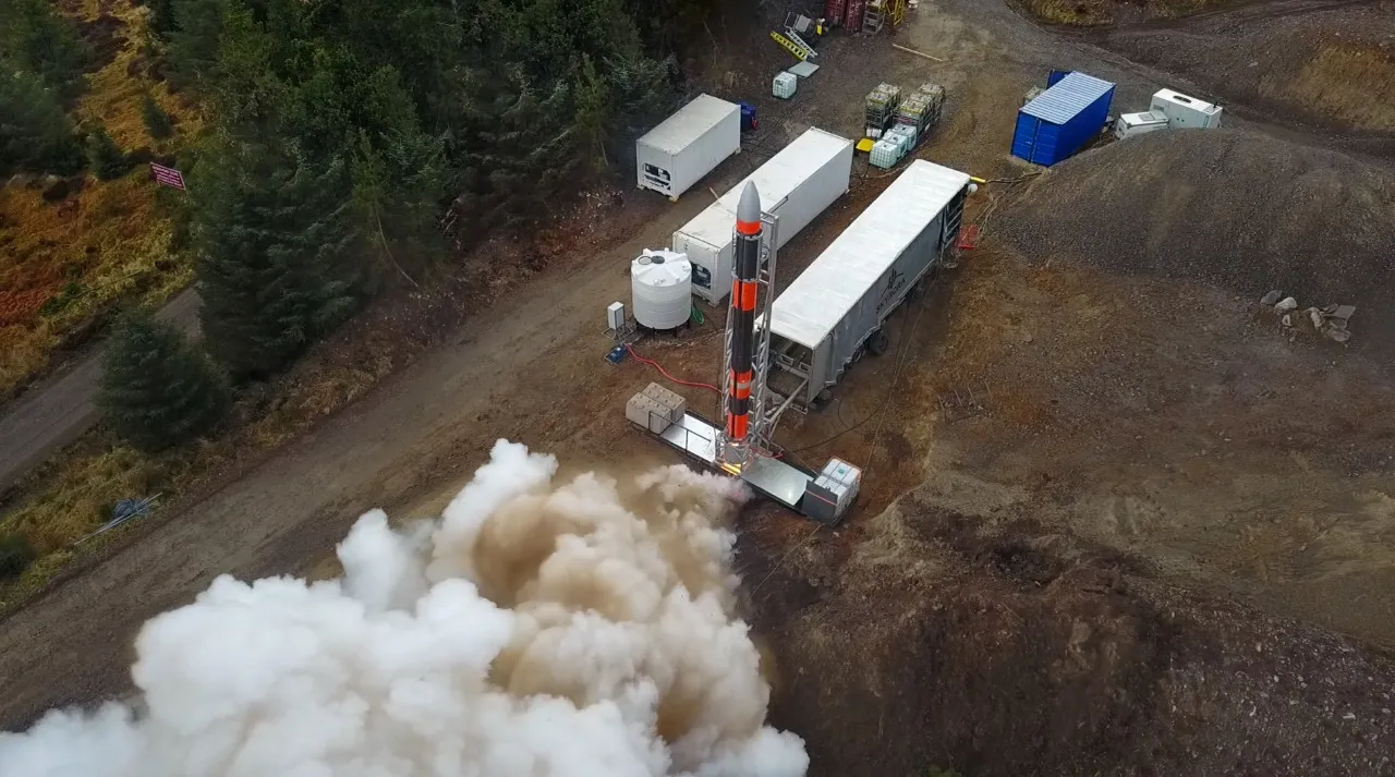 The UK's first complete ground rocket test in 50 years takes place in Scotland