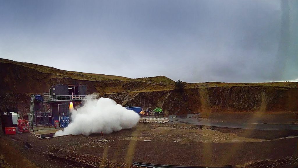 Skyrora's test site in Midlothian